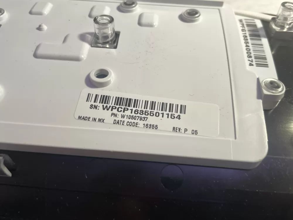 Whirlpool Cabrio W10507937 Washer Control Panel AZ197156 | Wmv889