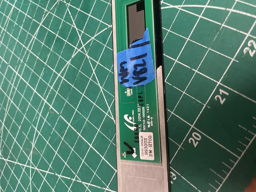 Samsung DD92 00042B Dishwasher Control Board AZ202410 | Wmv821