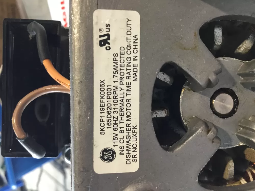 GE  Kenmore  Hotpoint 165D6201P001 Dishwasher Motor