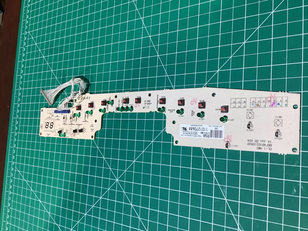 GE 165D7803P003 Dishwasher Control Board AZ129467 | NR2322