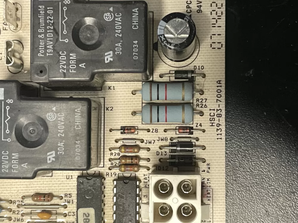 York Coleman 1139-700 1139-83-7002 Furnace Control Board AZ17664 | WM1256