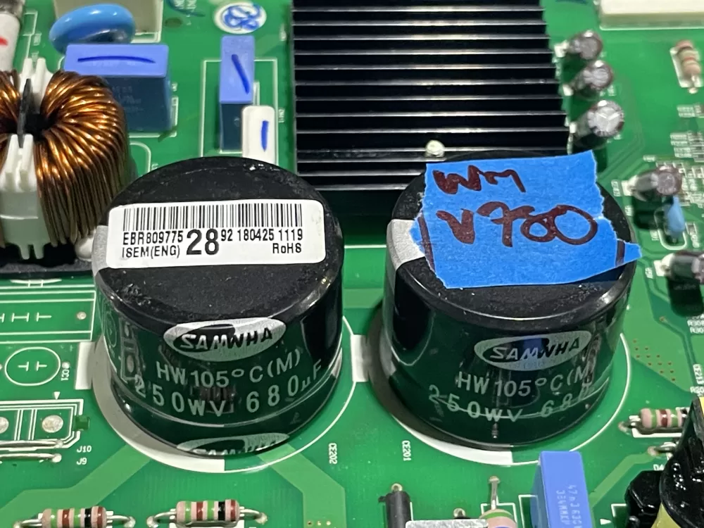 LG EBR80977528 Refrigerator Control Board AZ151088 | Wmv780