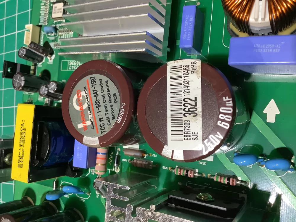 LG EBR73093622 CSP30021080 Refrigerator Control Board AZ131900 | NR2335