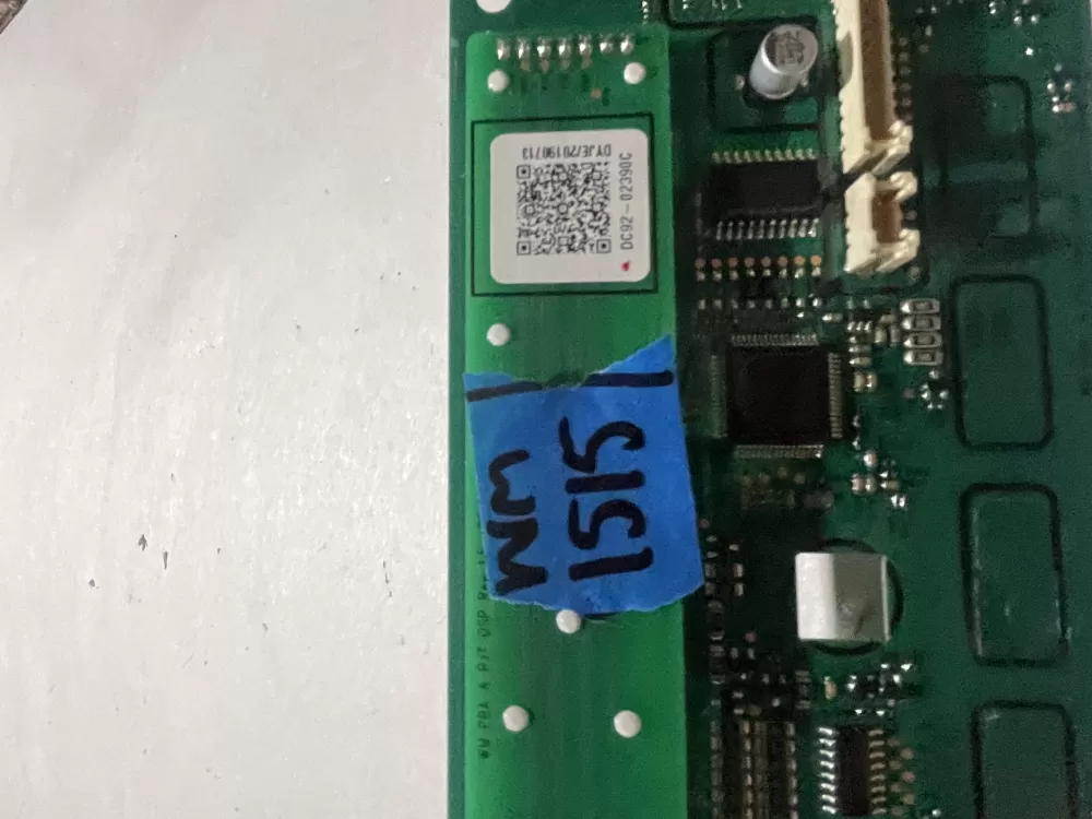 Samsung DC92-02390C Dryer Control Board User Interface AZ230443 | Wm1515