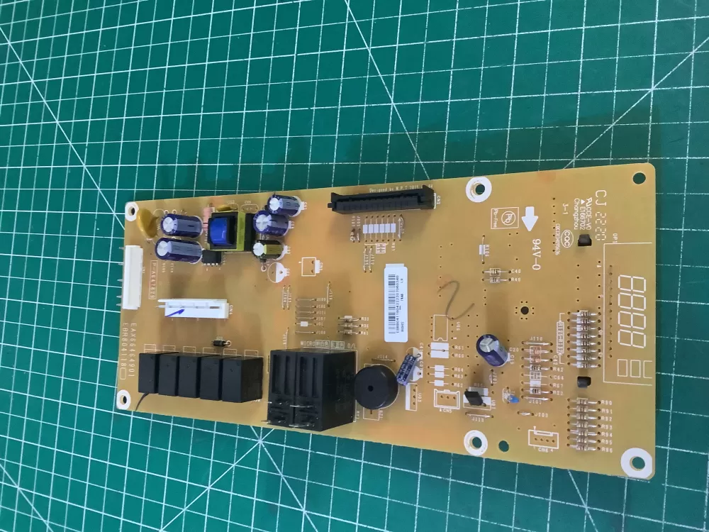 LG  Kenmore EBR80411804  AP7223334  EAX66464901 Microwave Control Board Panel