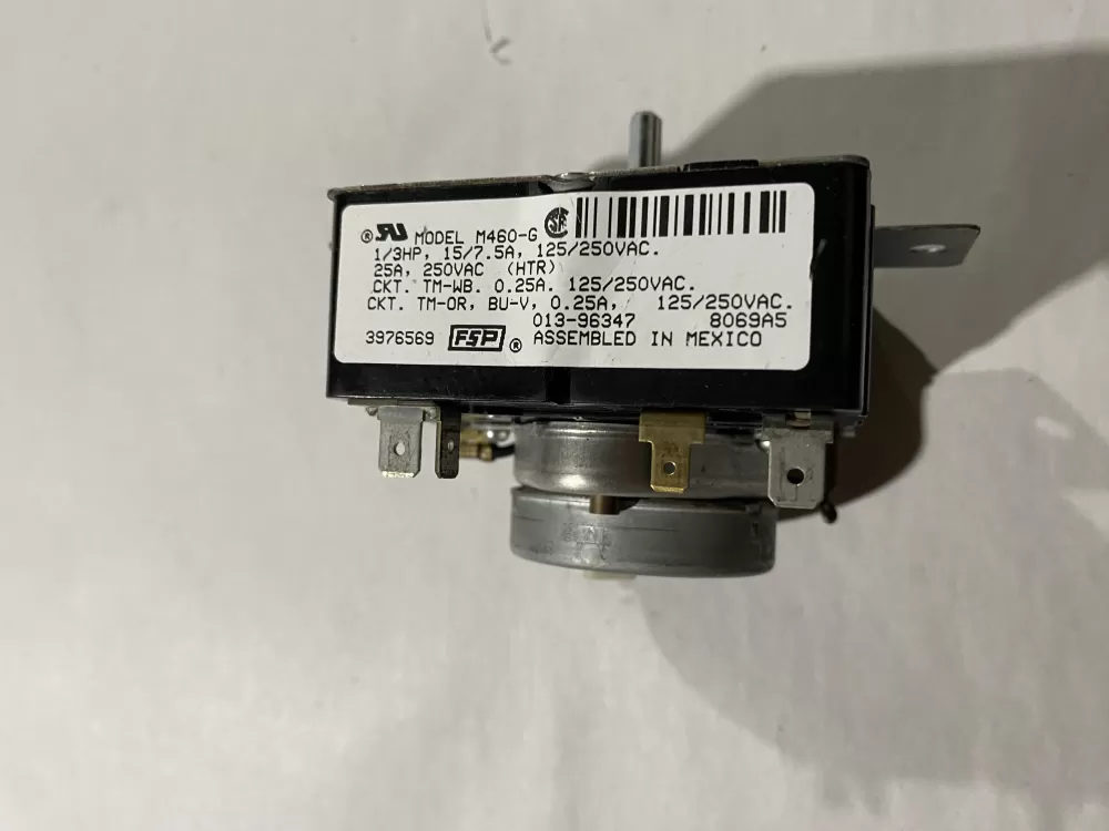 Whirlpool 3976569A 3976569 WP3976569 AP6009020 Dryer Timer AZ189410 | BK517