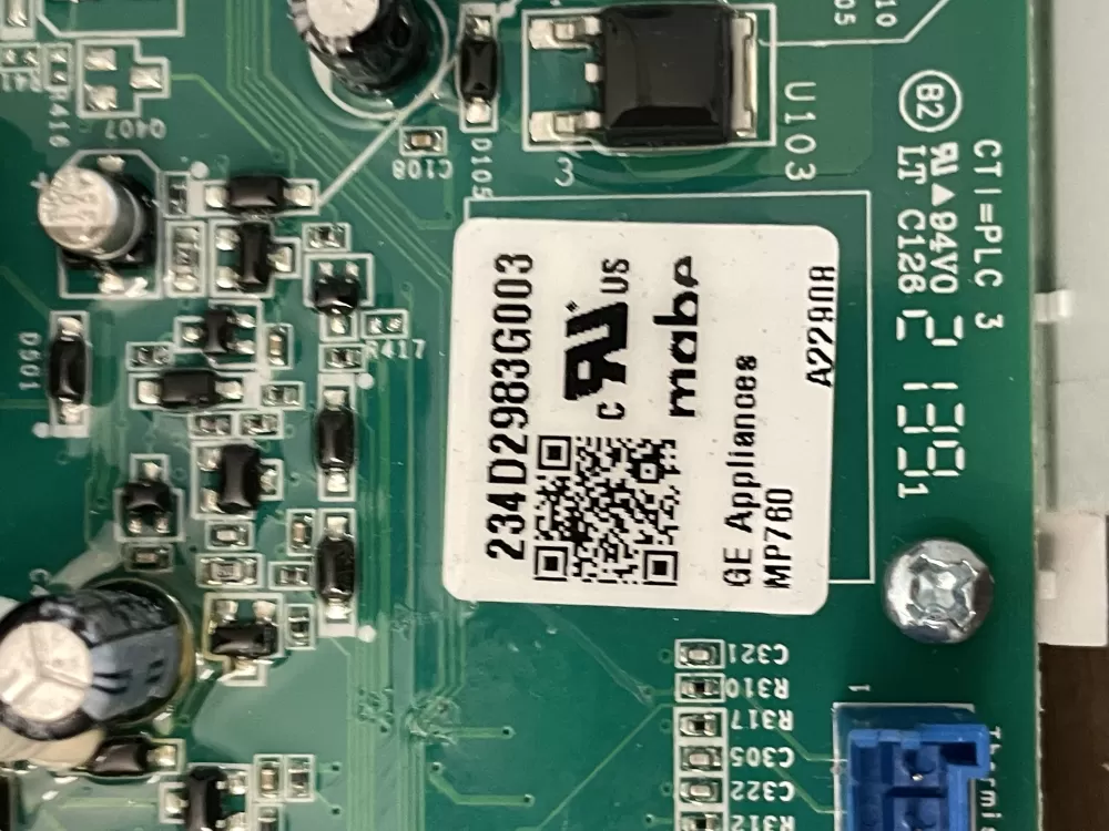 GE 234D2983G003 Dryer Control Board AZ94852 | Wm2120
