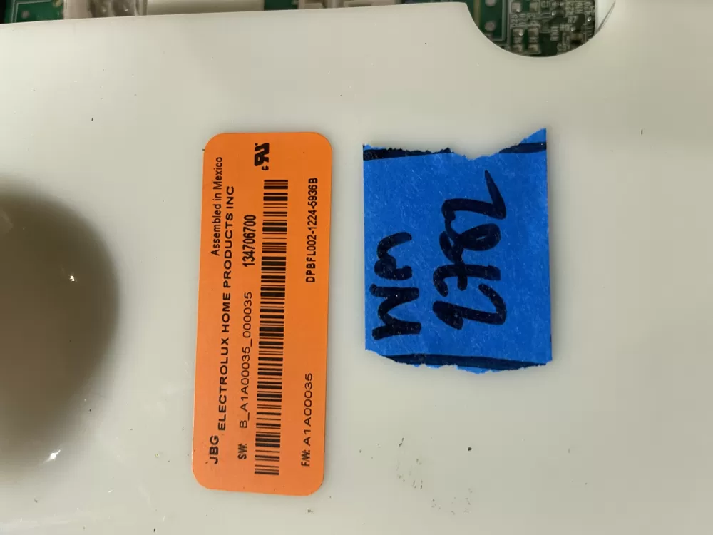 Electrolux 134706700 7134706700 809160308 Dryer Control Board AZ199913 | Wm2782