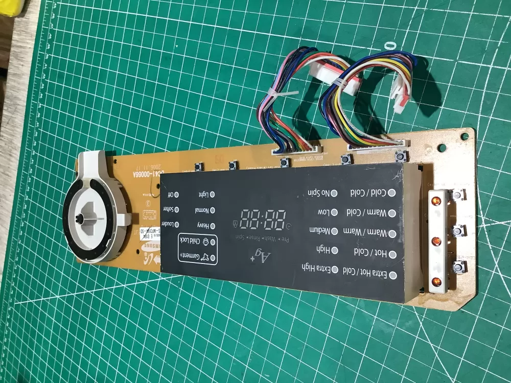 Samsung MFS-DV318A-S0  AP4337033  DC41-00066A  2025722  20091008  PS4250820 Dryer UI Control Board
