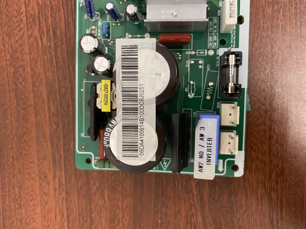 Samsung DA41 00585A 00614B Refrigerator Control Board Inverter AZ35746 | BK468