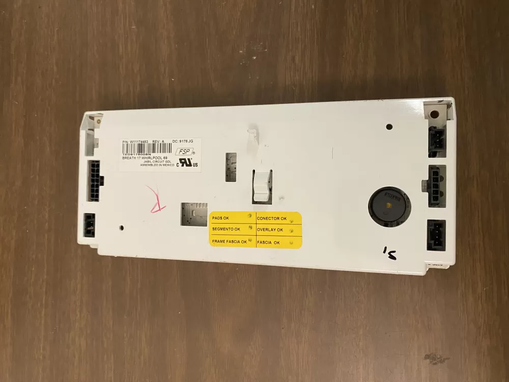 Whirlpool AP6339585 Refrigerator Dispenser Control Board AZ87243 | BK1678