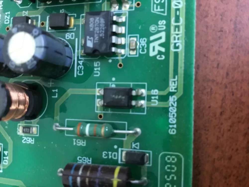 Kenmore 6105025 Refrigerator Control Board Refrigerator AZ34727 | NR288