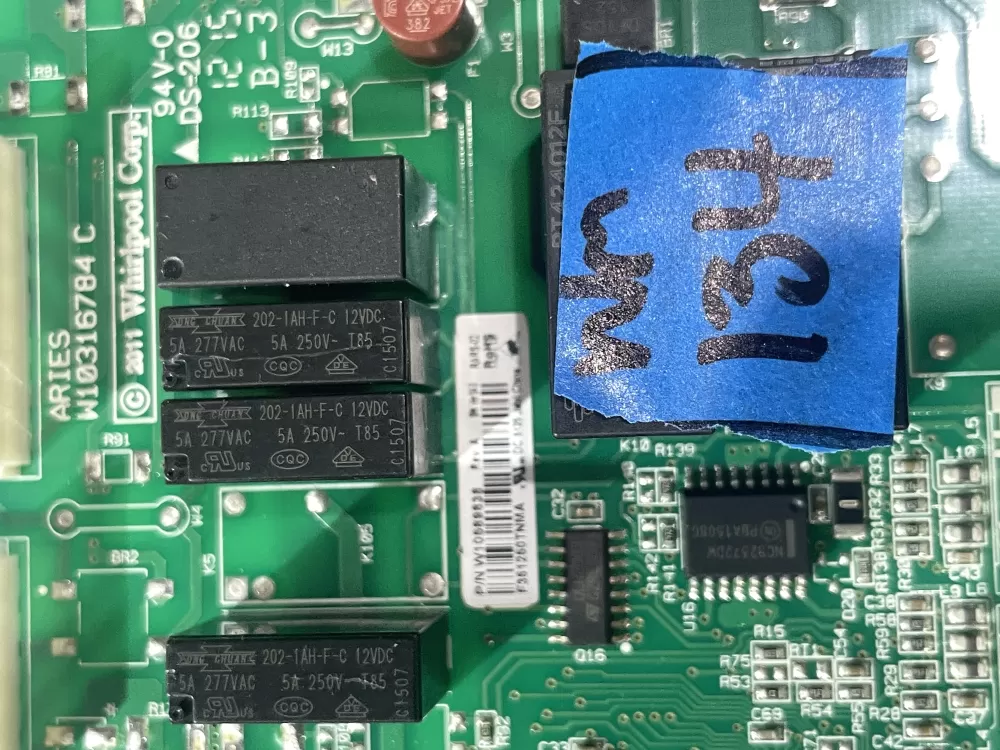 Whirlpool Maytag W10589838 WPW10589838 Refrigerator Control AZ205739 | Wm134