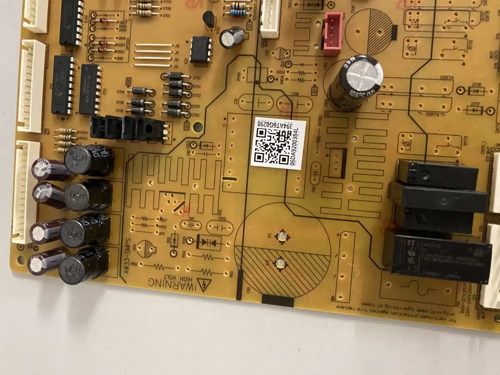 Samsung DA92 00384L DA9200384L Refrigerator Control Board AZ203367 | BK1794