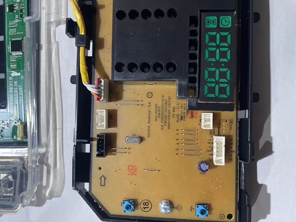 Samsung DC92-01607P Dryer Control Board AZ196414 | KMV682