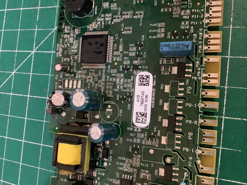 KitchenAid 747161-01 W10354910 Dishwasher Control Board AZ189813 | NR2112