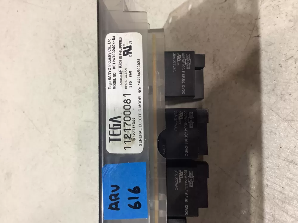 GE 164D8450G026 WB27T11349 Range Control Board AZ200097 | ARV616