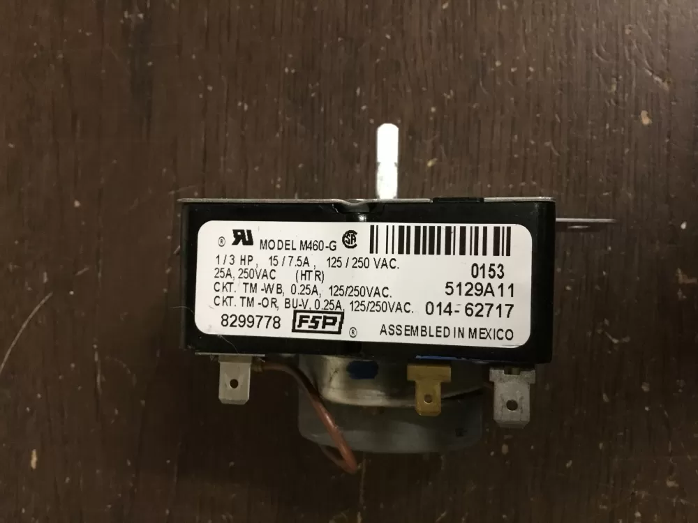 Whirlpool Amana Estate AP6012586 8299778 WP8299778 Dryer Timer AZ16212 | NR222