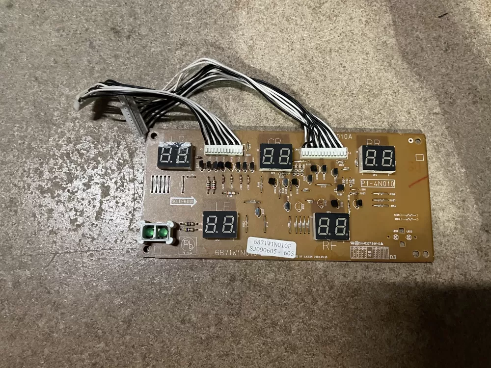 LG AP4512224 6871W1N010F PS3530114 Range Oven Control Board AZ26517 | KM114