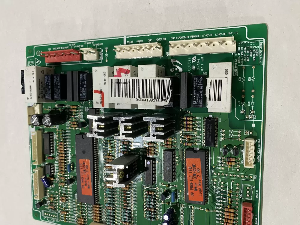 Samsung DA41 00596J Refrigerator Control Board AZ150204 | BK2053