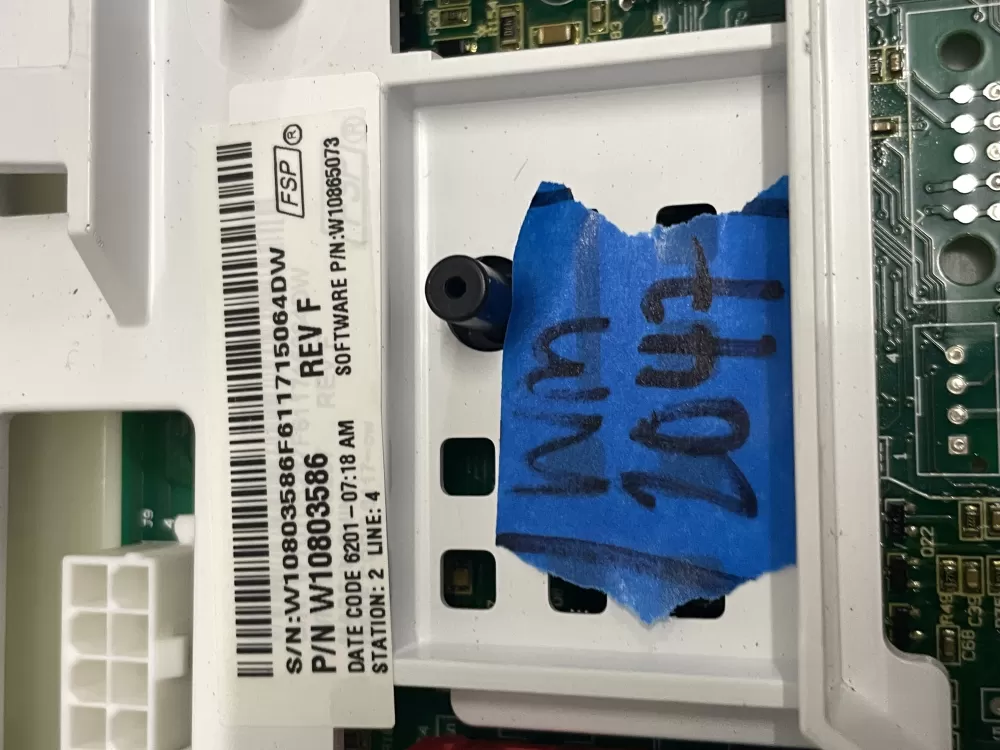 Whirlpool W10803586 W10841364 W10865064 Washer Control Board AZ221113 | Wm2047