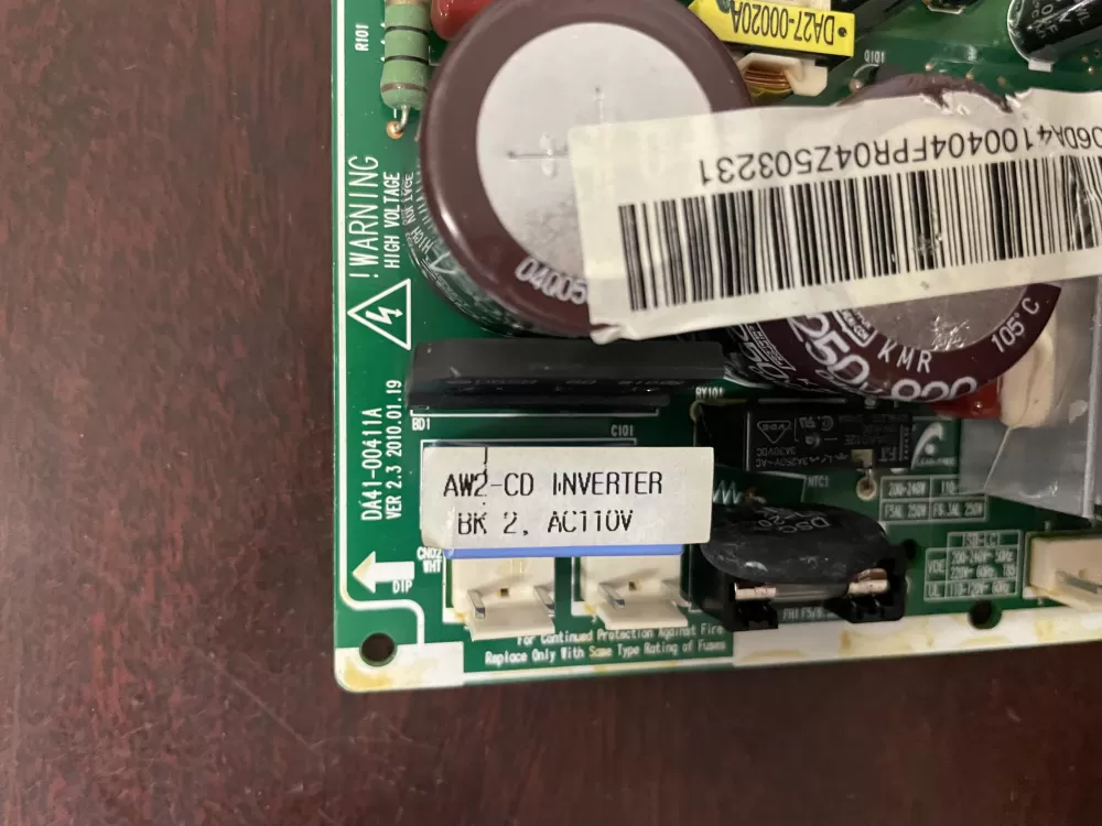 Samsung DA41-00404F Refrigerator Control Board Invid AZ42979 | KM1749