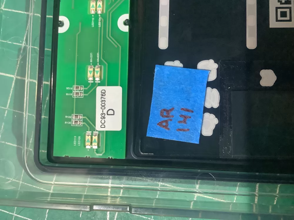 Samsung DC92-01607J DC94-06643A Dryer UI Control Board AZ196021 | AR141