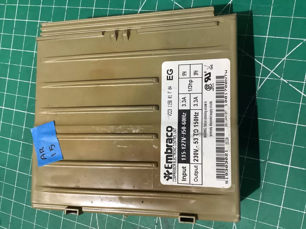 GE 519303021 Refrigerator Invter Control Board AZ197342 | AR15