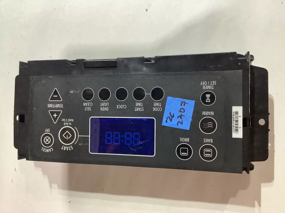 Whirlpool AP6018250  W10271736  W10271737  WPW10271736  2024570  PS11751552  W10173513  W10173514  W10183028  W10183029  W10476358  W10476367 Range Control Board Display