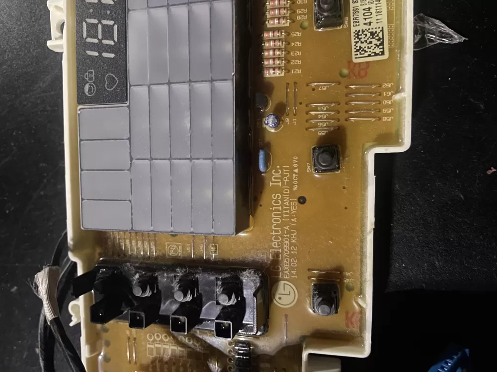 LG EBR78914114 EBR78914104 PS11710910 Dryer Control Board AZ27681 | KMV134