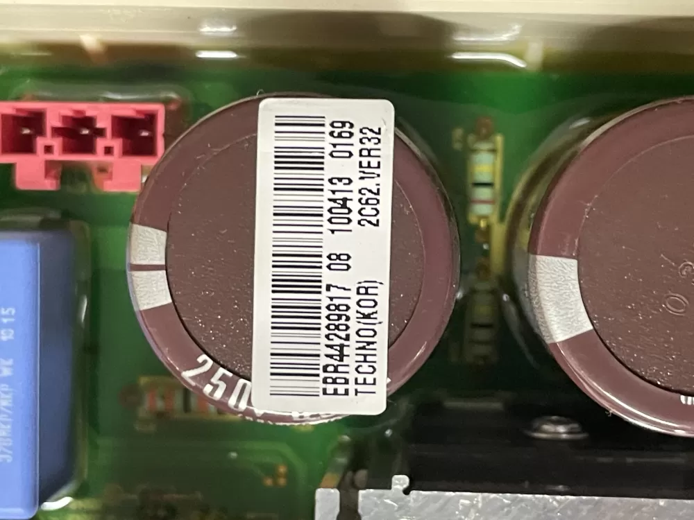 LG EBR44289817 EAX44288302 Washer Control Board AZ44218 | WMV388
