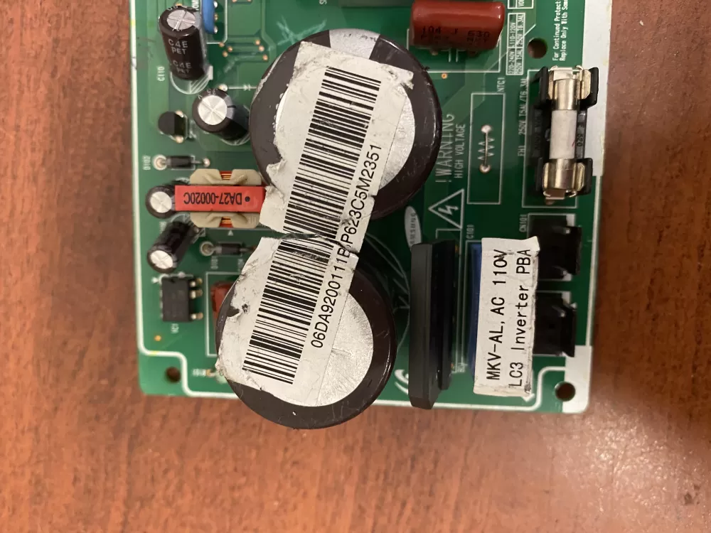 Samsung DA92-00111B Refrigerator Inverter Control Board AZ35710 | BK298