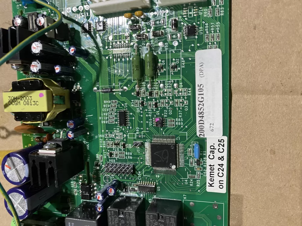 GE 200D4852G105 Refrigerator Control Board AZ65331 | BK2105