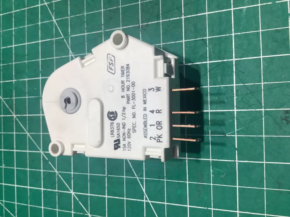 Whirlpool  KitchenAid  Kenmore  Amana AP5985208 0053736 0055525 0056627 0056768 0056906 0056907 0057052 0311209 1101021 1105267 1113225 1114246 1114248 1114264 1114283 1114287 1115416 1118626 1127570 1127571 1127591 14210016 2149098 2154665 2154666 2154912 2154982 2154983 2154984 2162046 2162347 2172691 2176335 2176340 2176646 2176648 2188371 2188372 2188375 2188376 2193084 2199008 4210521 4210579 4210778 4318057 4339497 4339856 4343354 4343402 4356929 4389238 480561 482489 482493 483212 511883 513588 513590 513629 513630 530213 530214 530557 530558 531714 548044 548121 548140 548709 549090 549091 549238 549239 549252 549253 549256 549257 549875 549876 56906 798629 833531 833663 833757 833795 833840 850019 850038 850343 850344 850345 850608 850609 850694 850695 850731 850845 850847 850878 850879 851061 851106 851160 851161 851200 851269 851406 851701 851971 938035 940074 943428 943434 943435 943436 945486 945512 945513 945514 978266 978472 989280 989281 D70041-12 D7004112 FSP482493 R0950029 R0950217 W10740039 W10822278VP Y0053736 Y0055525 Y0056627 Y0056768 Y0056906 Y0311209 W10822278 PS11723171 Refrigerator Defrost Timer