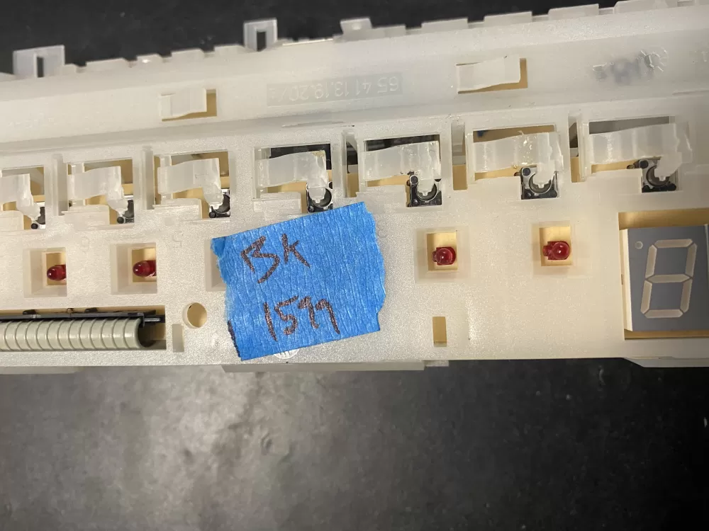 Bosch 5WK5720 Dishwasher Control Board 5600011496 AZ5412 | BK1599