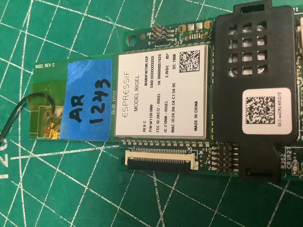 Whirlpool W11261889 Washer Dryer Control Board AZ205543 | AR1243