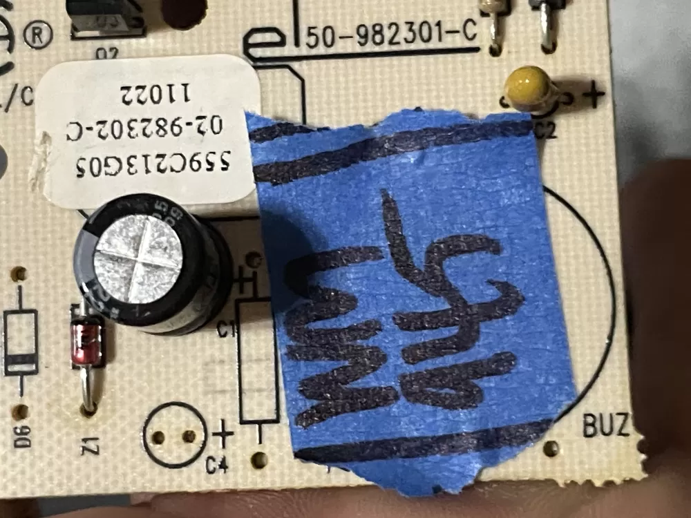 GE 559C213G05 50-982301 50-982301 Dryer Control Board AZ29993 | WM945
