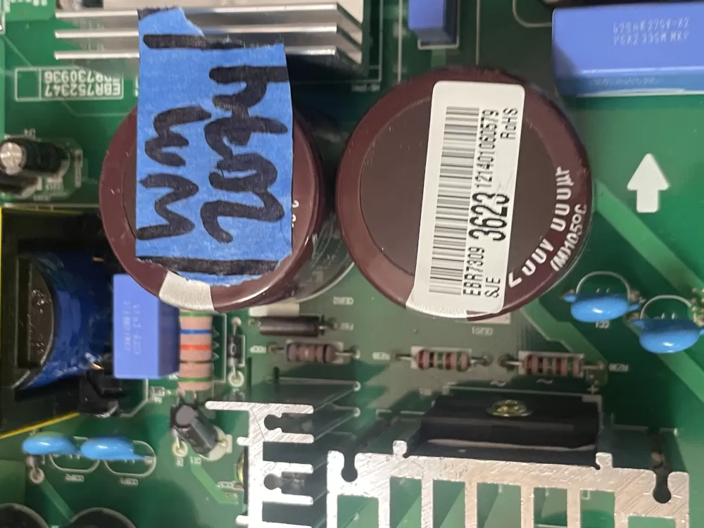 LG Kenmore EBR73093623 CSP30021081 Refrigerator Control Board AZ58396 | Wm2074