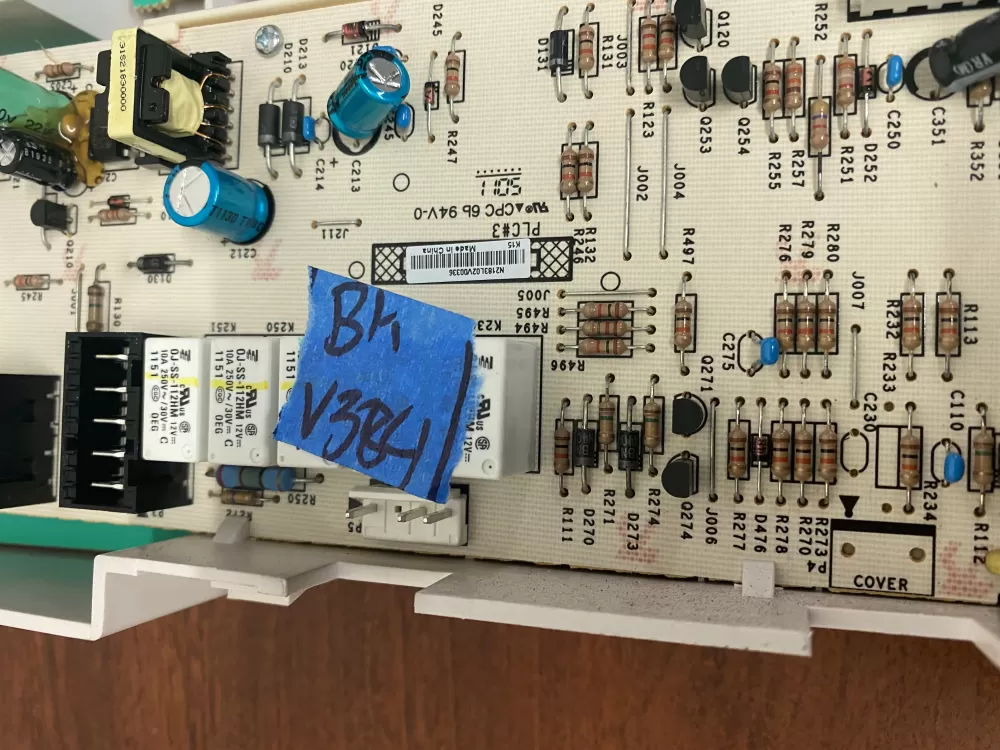 GE 00N21830301 WH12X10457 Washer Control Board AZ38923 | BKV384