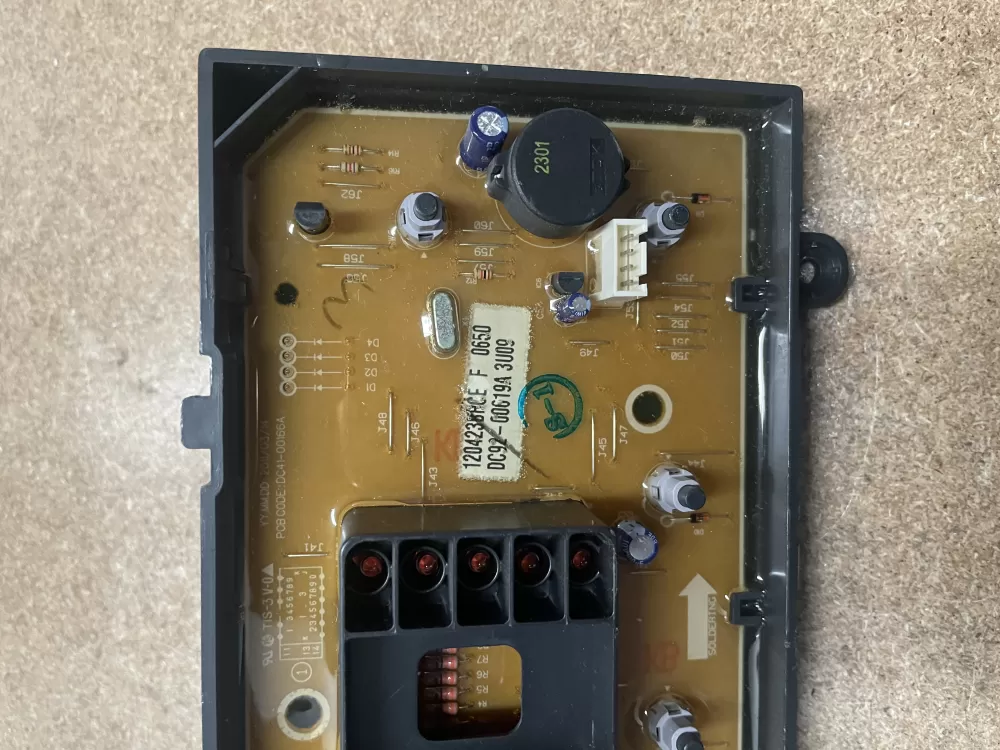 Samsung DC92 00619A Washer Control Board AZ17808 | KMV101