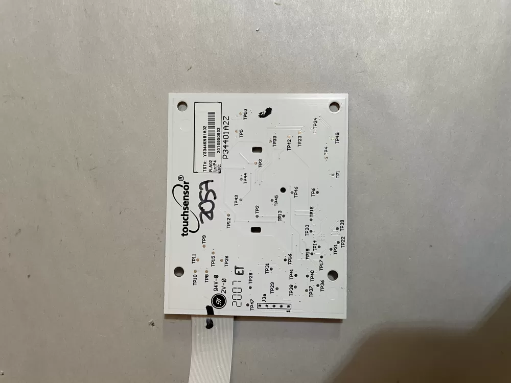 Whirlpool Washer YS344KNB1A02 P34401A2Z LED Touch Sensor AZ192822 | KM2297