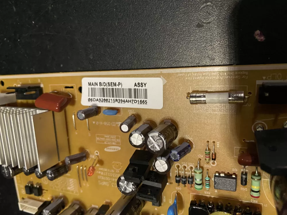 Samsung DA92-00215R Refrigerator Inverter Control Board AZ25514 | BK67