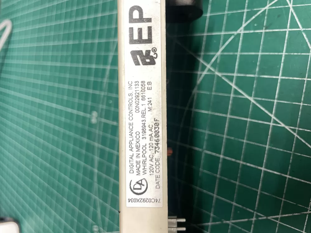 Whirlpool 3196943 Range Oven Control Board AZ209302 | Wmv925