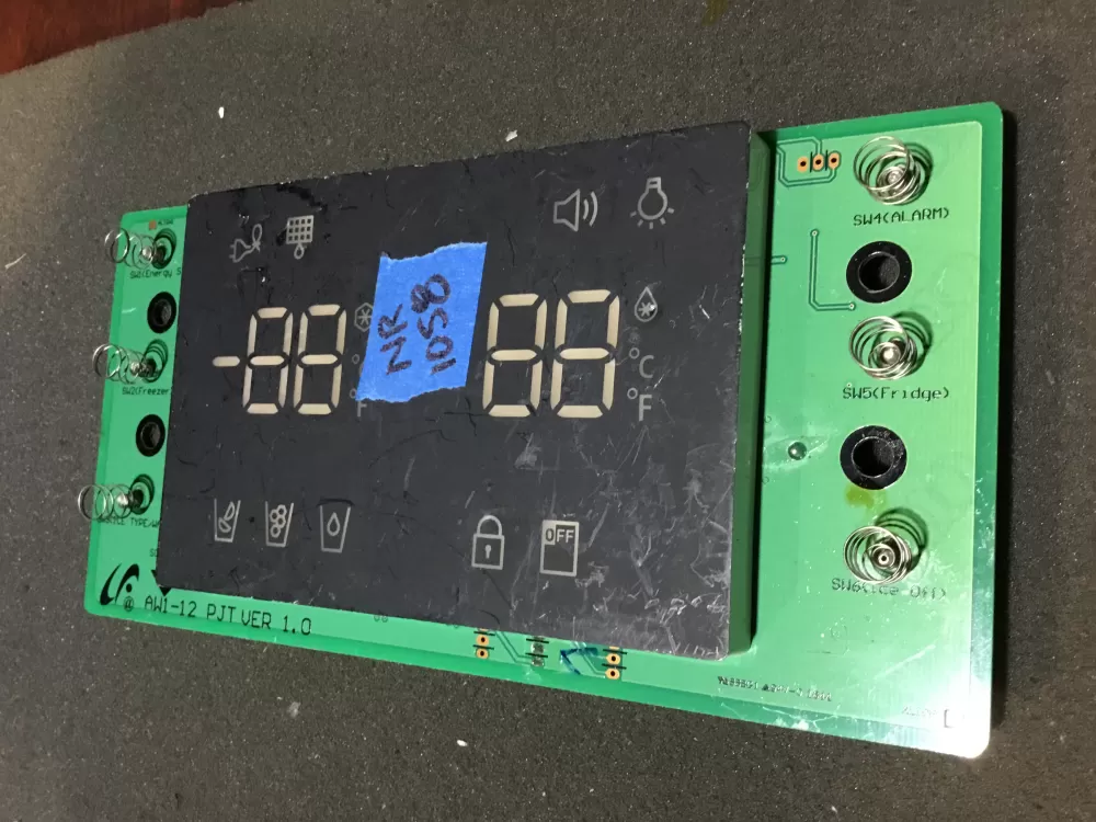 Samsung DA92-00368B Refrigerator Dispenser UI Control Board  AZ85383 | NR1058