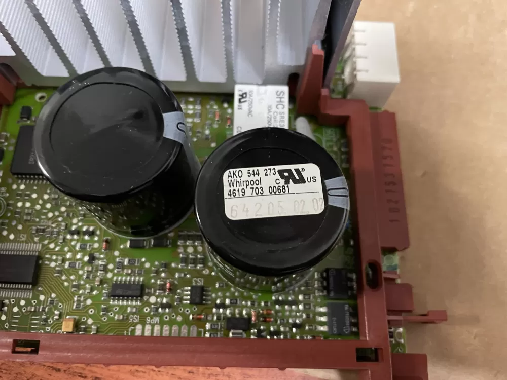 Whirlpool 4619 703 00681 Washer Control Board Wd 12416 AZ102499 | Wm892
