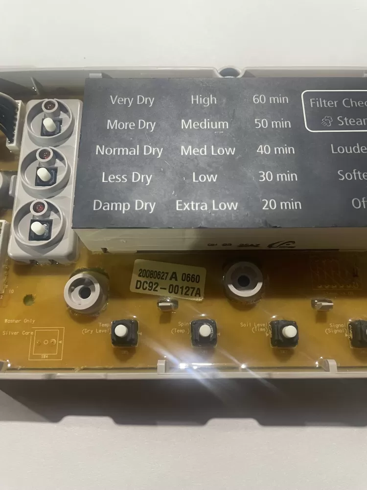 Samsung DC92 00127A Dryer Control Board AZ203592 | KMV593
