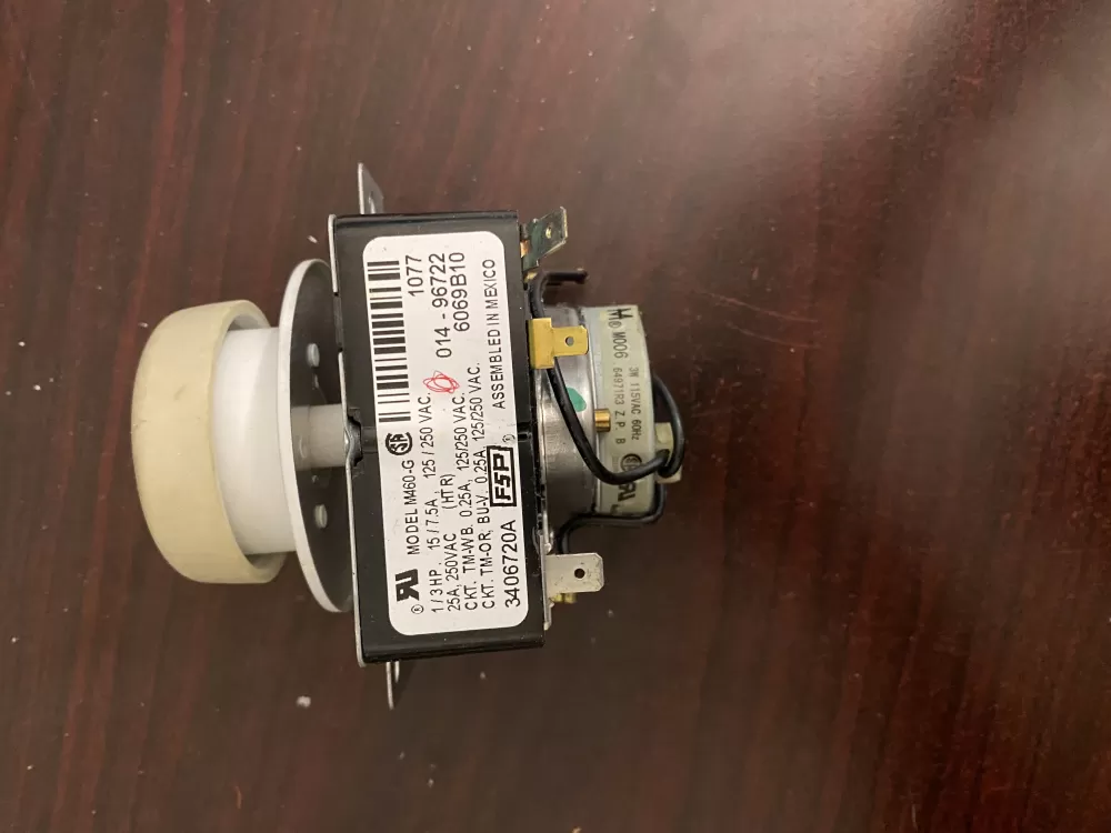 Whirlpool 3406720A PD00055932 3406720 529119 AP6008570 PS11741710 EAP11741710 Dryer Timer