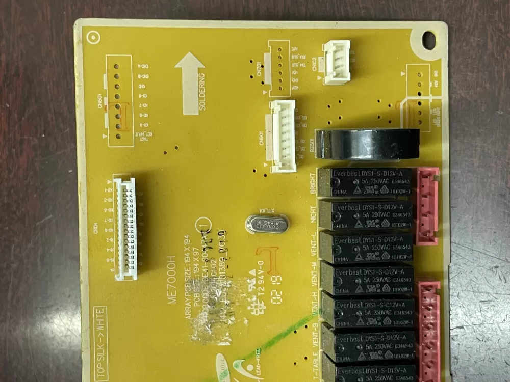 Samsung DE92-03624B DE41-00447A Microwave Main Control Board AZ35095 | KM195