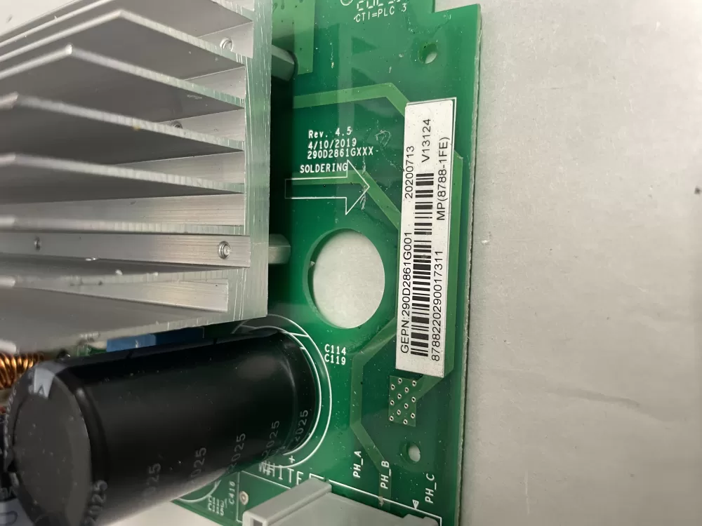 GE 290D2861G001 WH22X29049 Washer Control Board AZ207982 | Wm2226