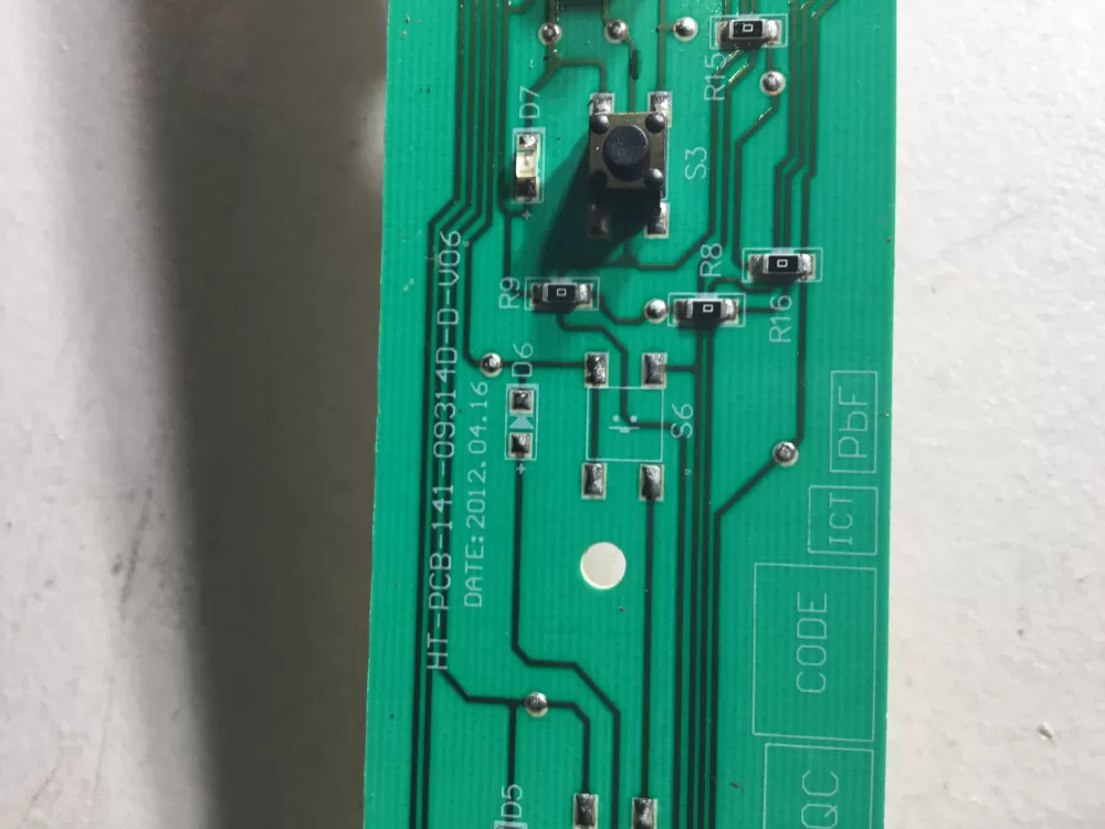 Frigidaire 154887201 PS8689167 Dishwasher Control Board Button AZ42522 | NR1735